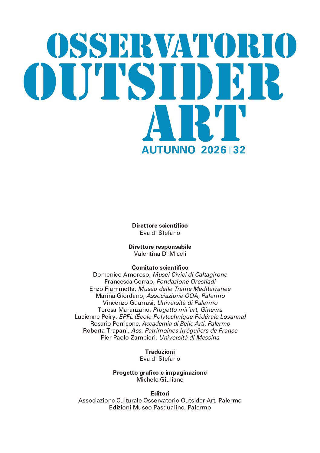 Alternative view of Osservatorio Outsider Art 32: Terra Matta. Art Brut a Gibellina